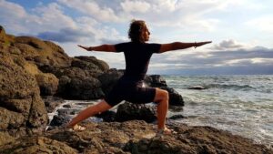 Postura de Yoga contra el estrés